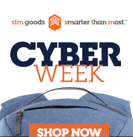 STM Goods Cyber Week Campaign Image